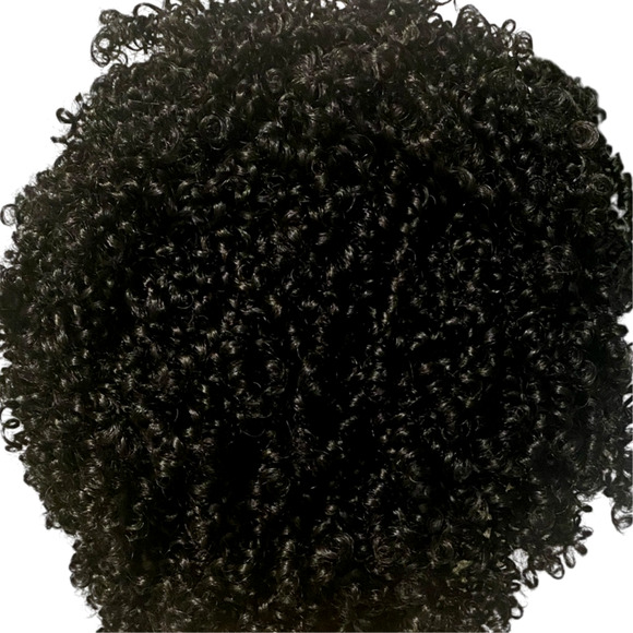 Spiral Twist Coil Curl Wig ASHRO Jet Black Afro Women Teens - NWT - A1030W - Picture 5 of 10